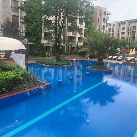Студия Для 3-Х С Видом На Бассейн В Шикарном Каскадас Apartment Sunny Beach